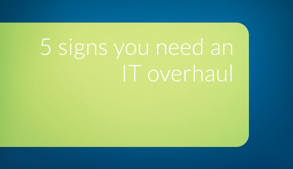 Q2Q IT technical Managed IT support 5 signs you need an IT overhaul at Q2Q HQ Lancaster, Lancashire and the North West