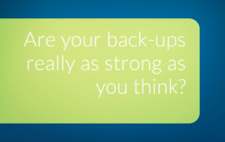 Q2Q IT technical Managed IT support Are your back-ups really as strong as you think? at Q2Q HQ Lancaster, Lancashire and the North West