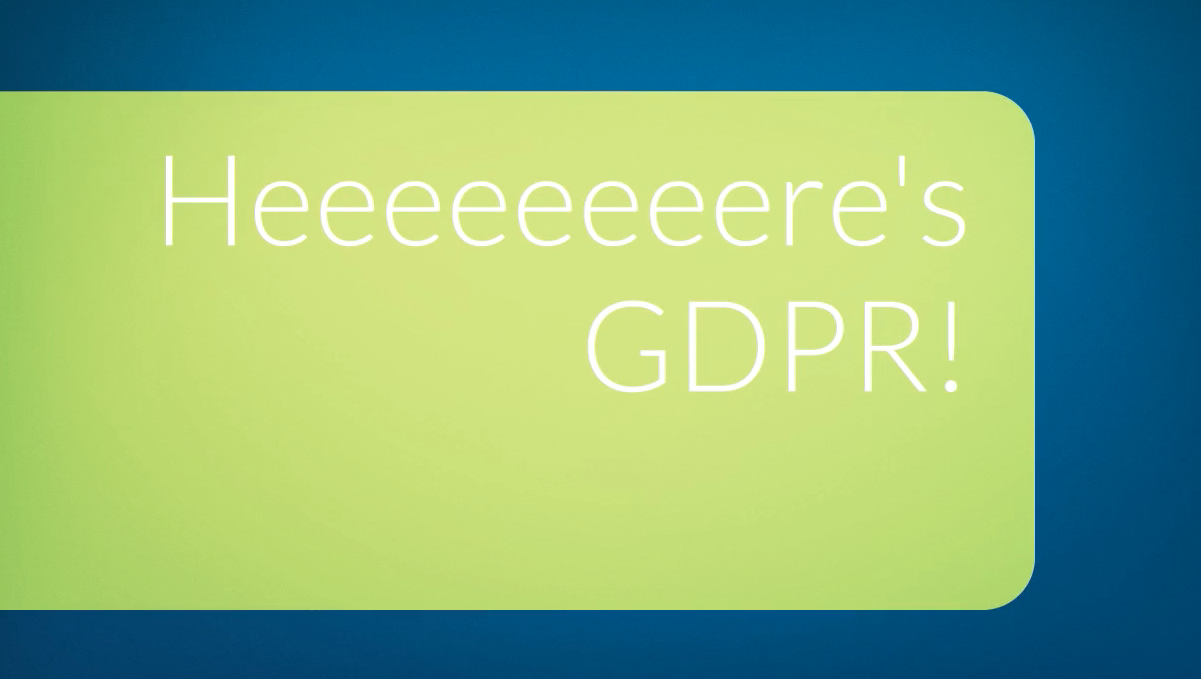 Q2Q IT technical Managed IT support Heeeeeeeere's GDPR!at Q2Q HQ Lancaster, Lancashire and the North West