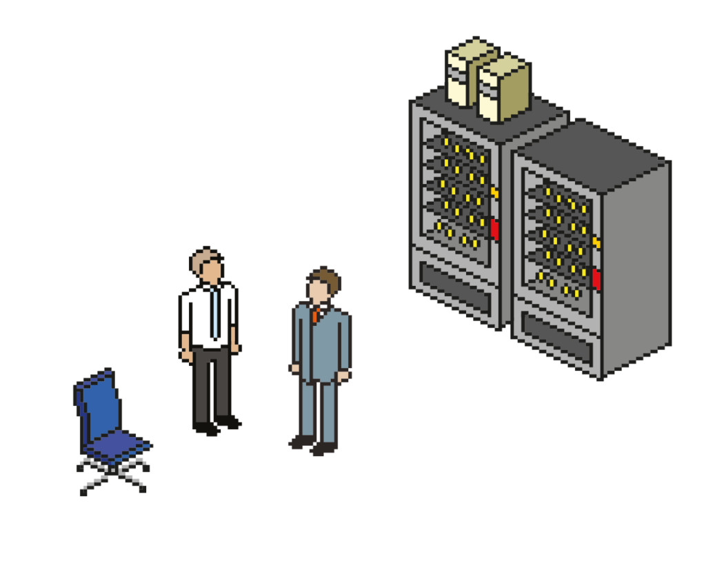 Technical IT Support illustration at Q2Q HQ Lancaster, Lancashire and the North West